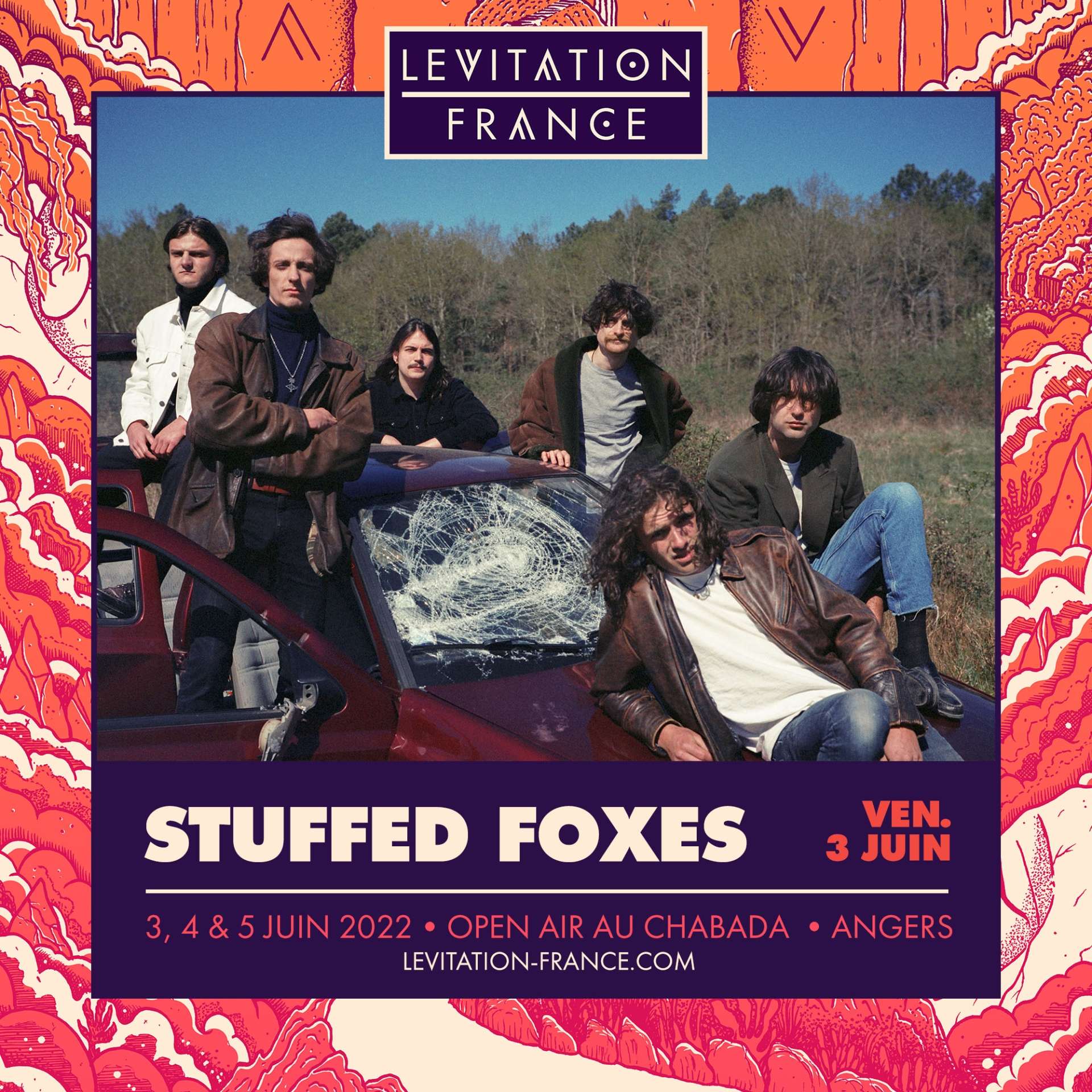 Stuffed Foxes au Levitation France